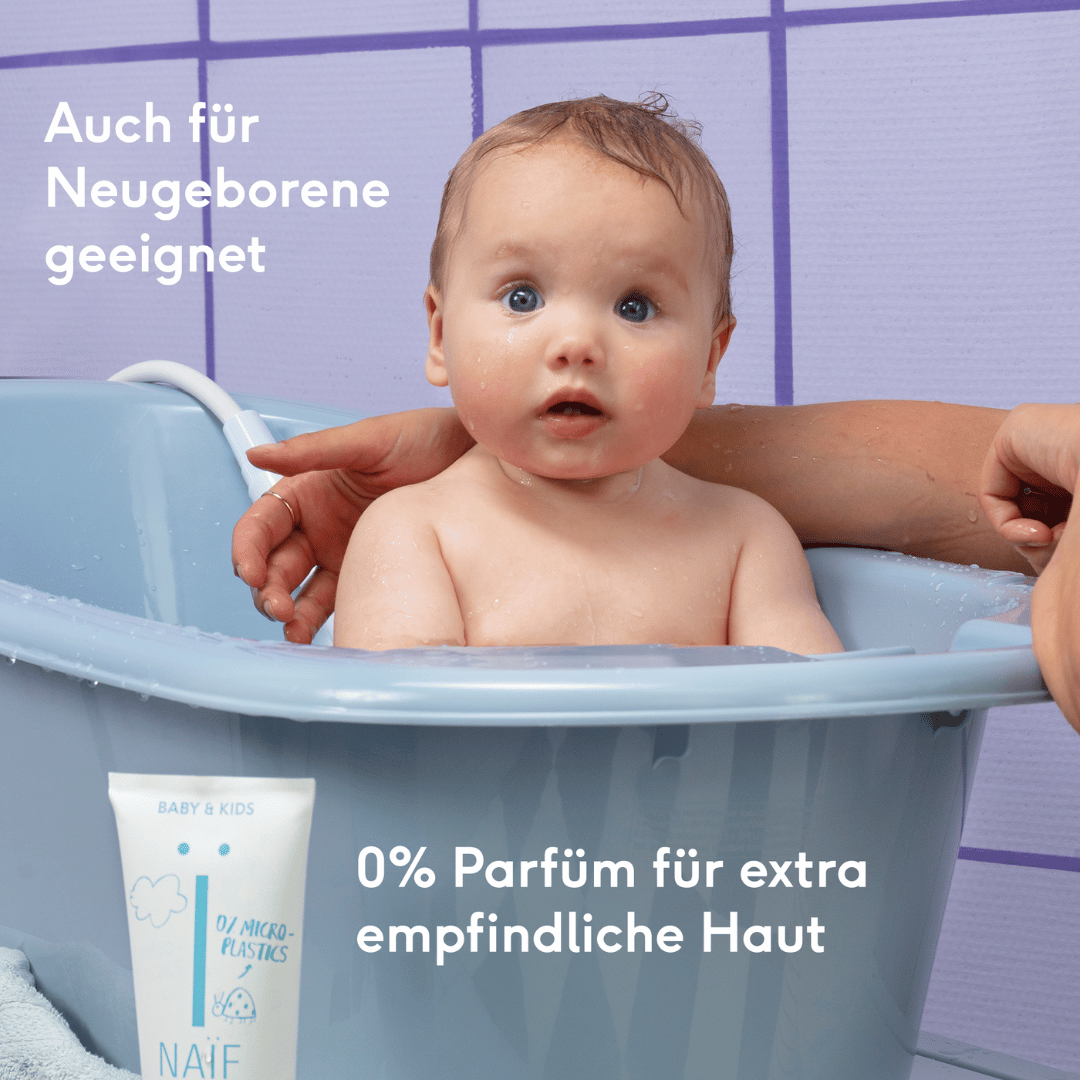 2 in 1 Shampoo & Duschgel für Baby & Kind (0% Parfüm)