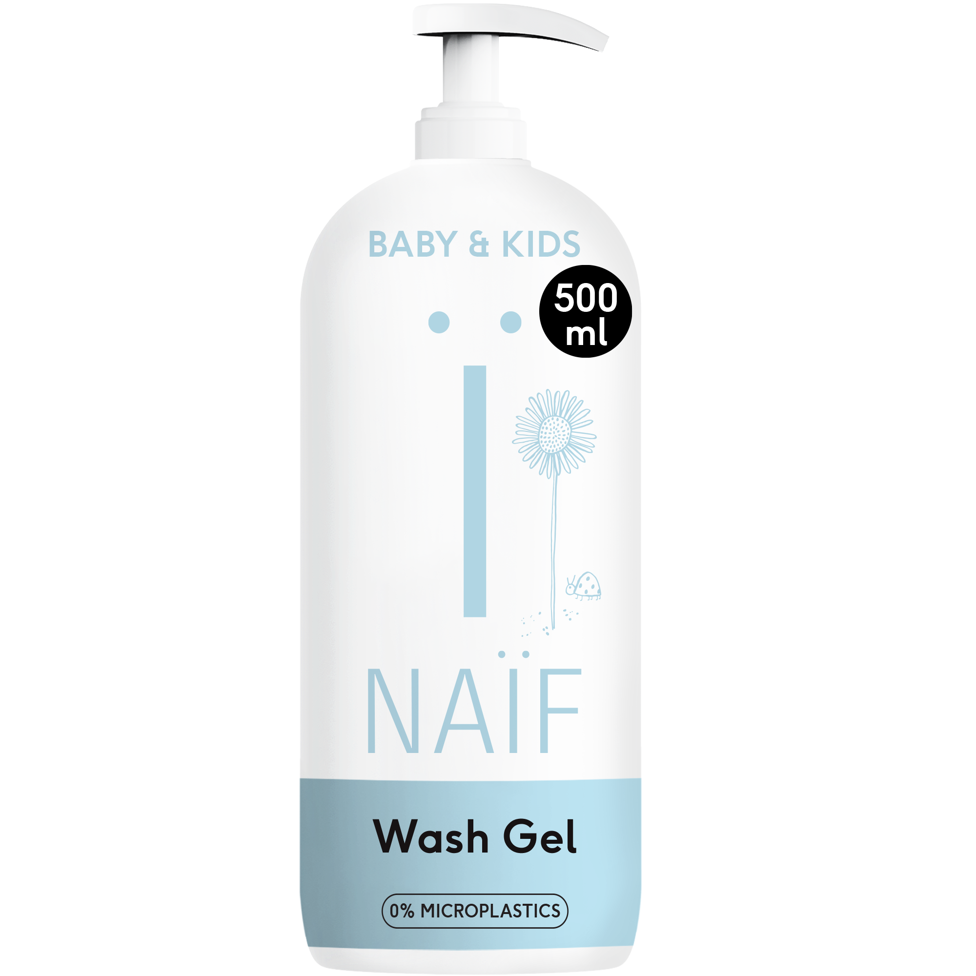 Reinigende Wasgel voor Baby & Kids 500ml