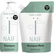 Voordeelset Voedende Shampoo Pompfles & Navulverpakking voor Baby & Kids 500ml