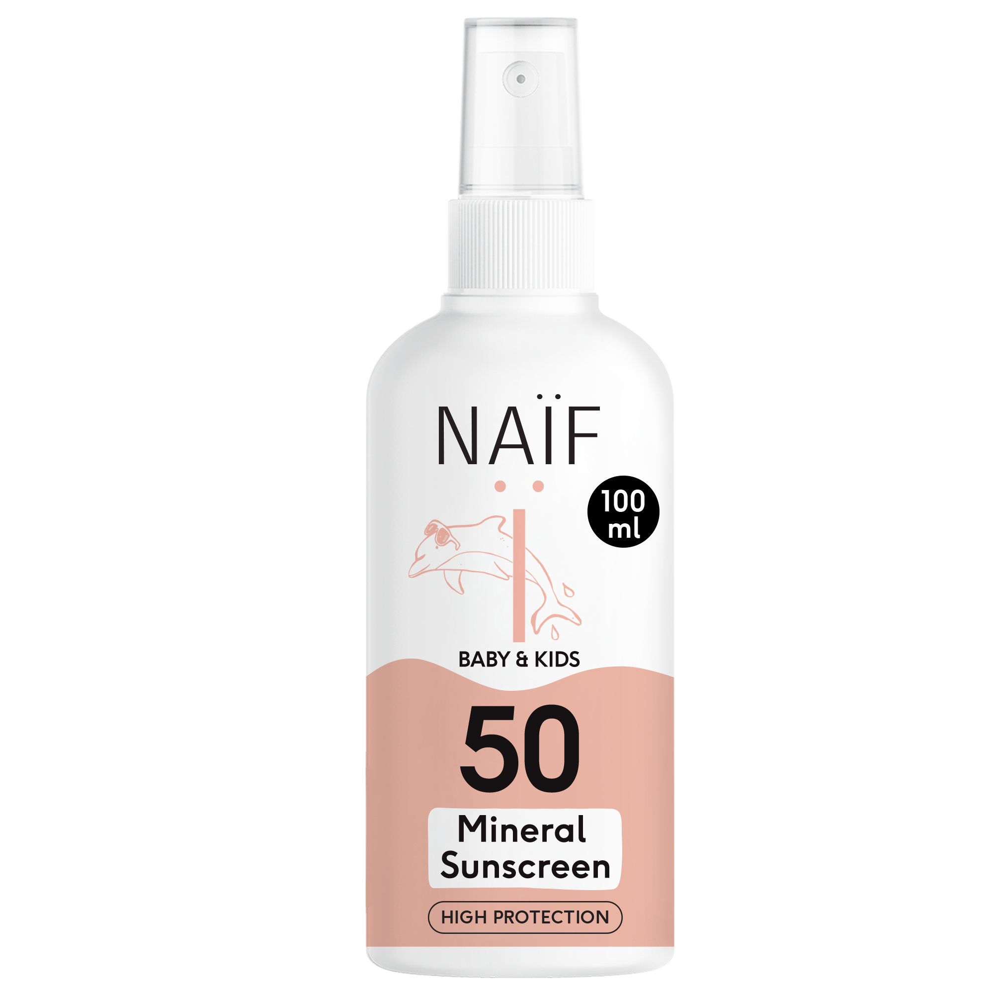 Mineralisches Sonnenschutzspray für Baby & Kind (LSF 50, 100ml)