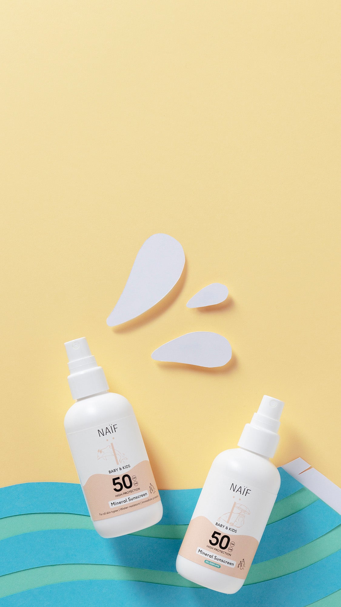Mineralisches Sonnenschutzspray für Baby & Kind (LSF 50, 100ml)