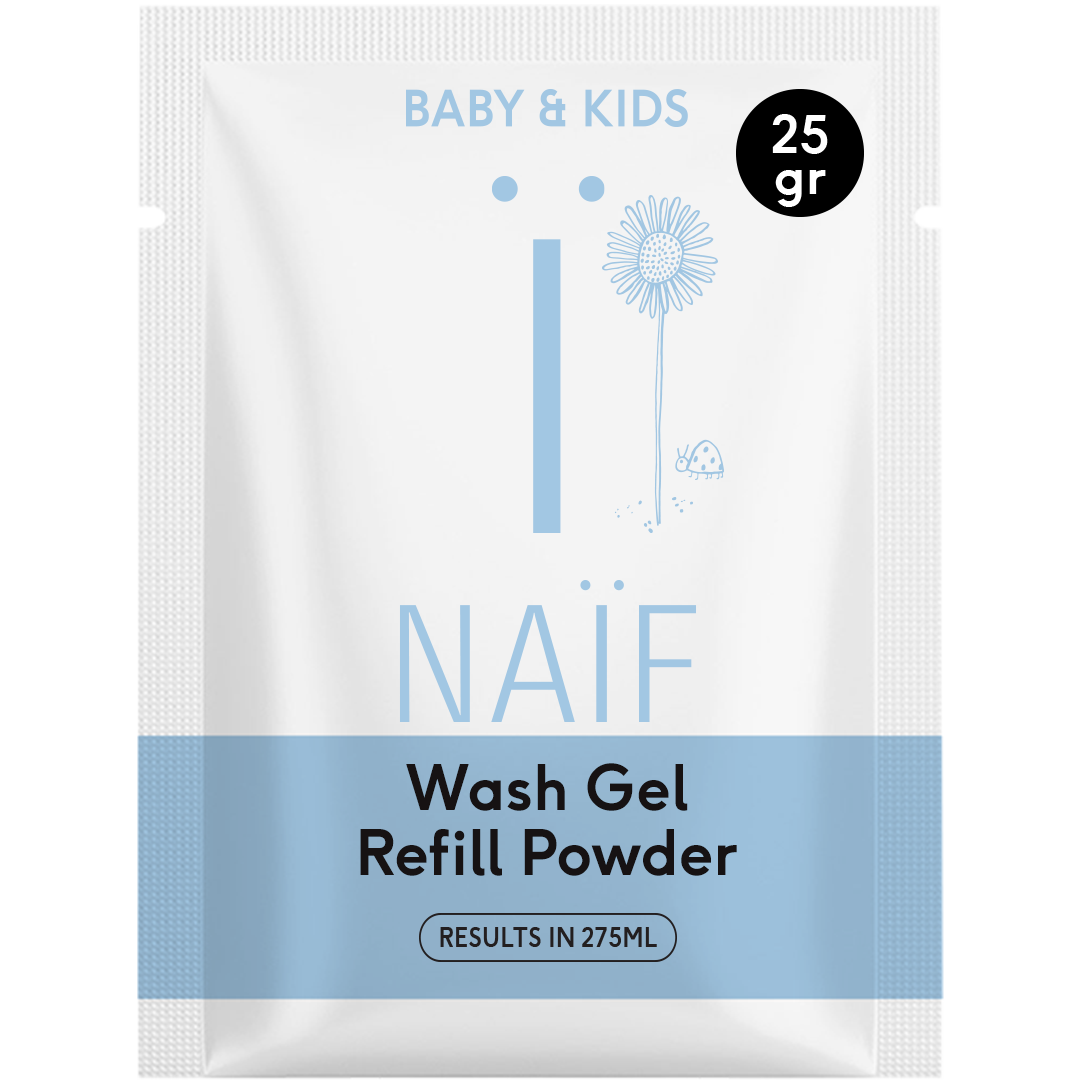 Waterless Wasgel navulpoeder voor Baby & Kids 25gr