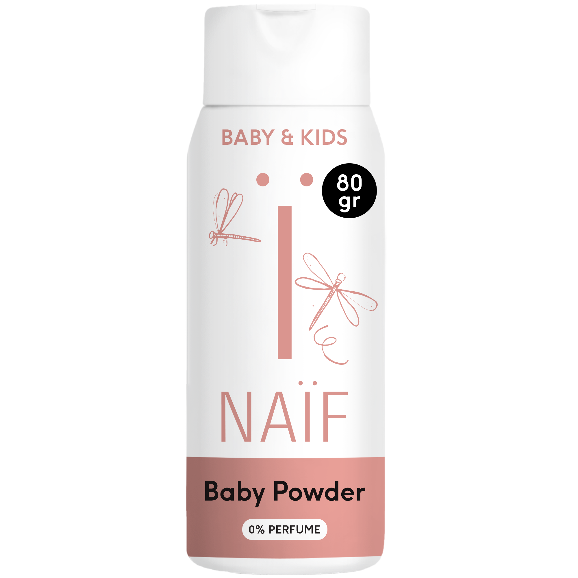 Babypuder für Baby & Kind (0% Parfüm, 80g)