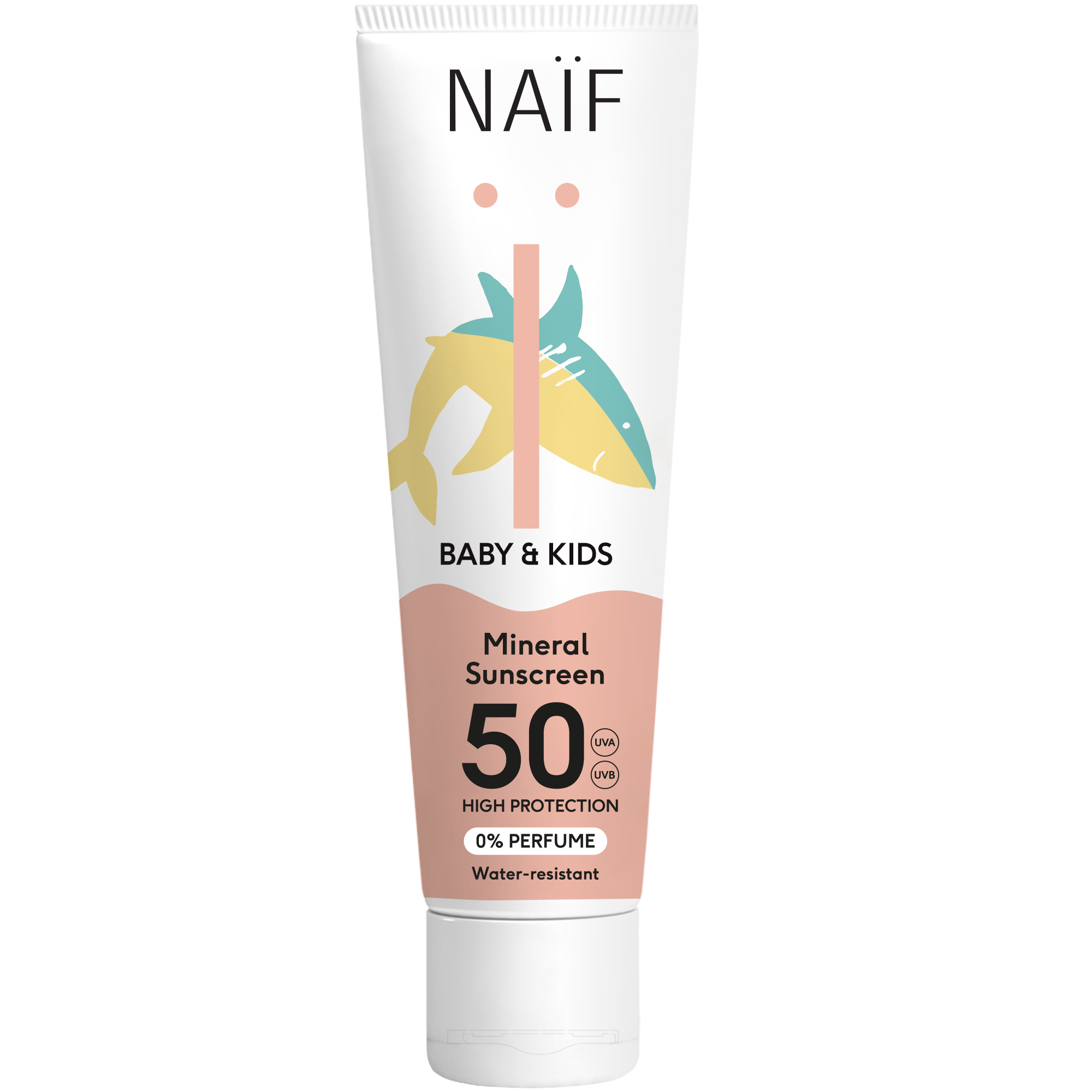 Mineralische Sonnencreme für Baby & Kind, 0% Parfüm (LSF 50, 30ml)