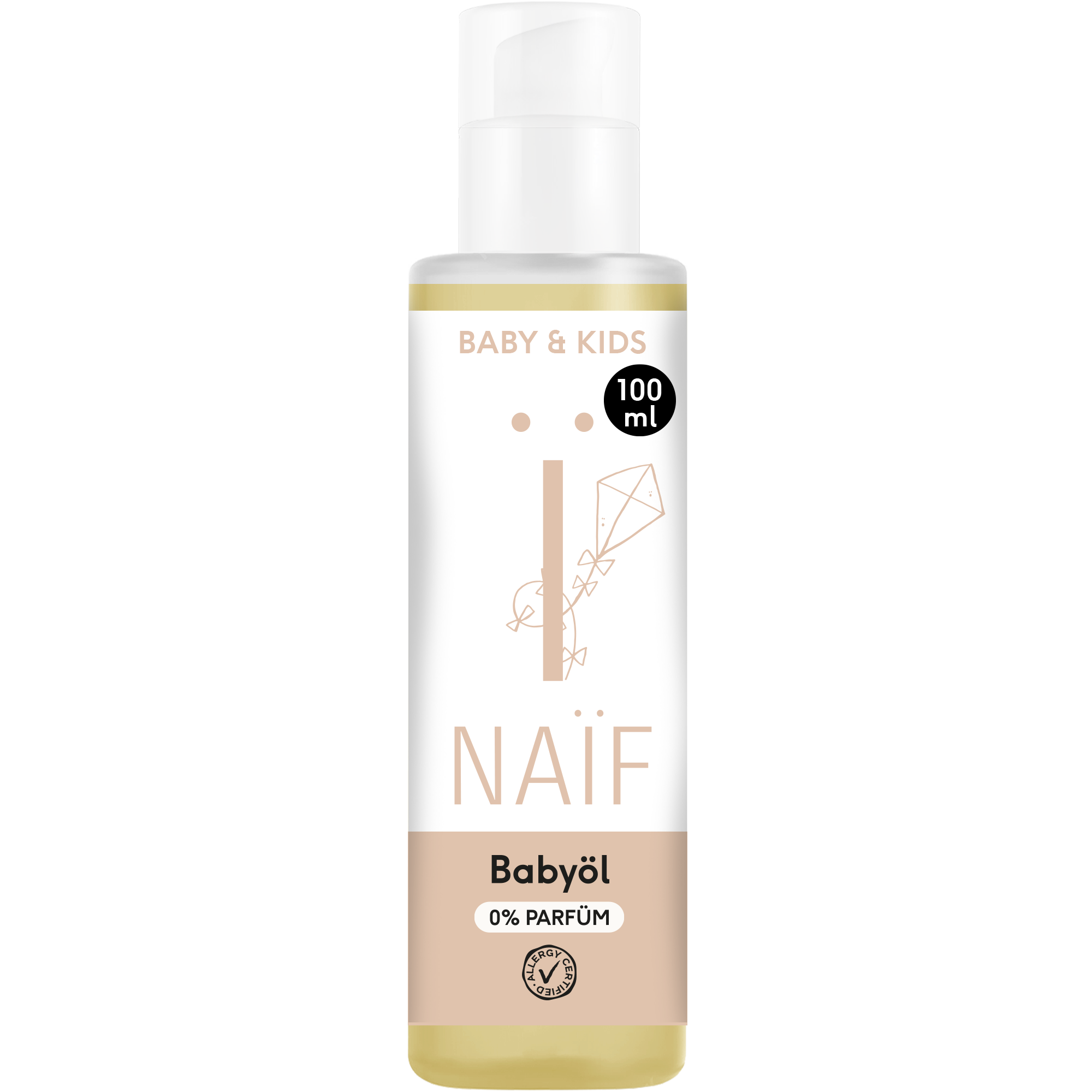 Babyöl (0% Parfüm, 100ml)
