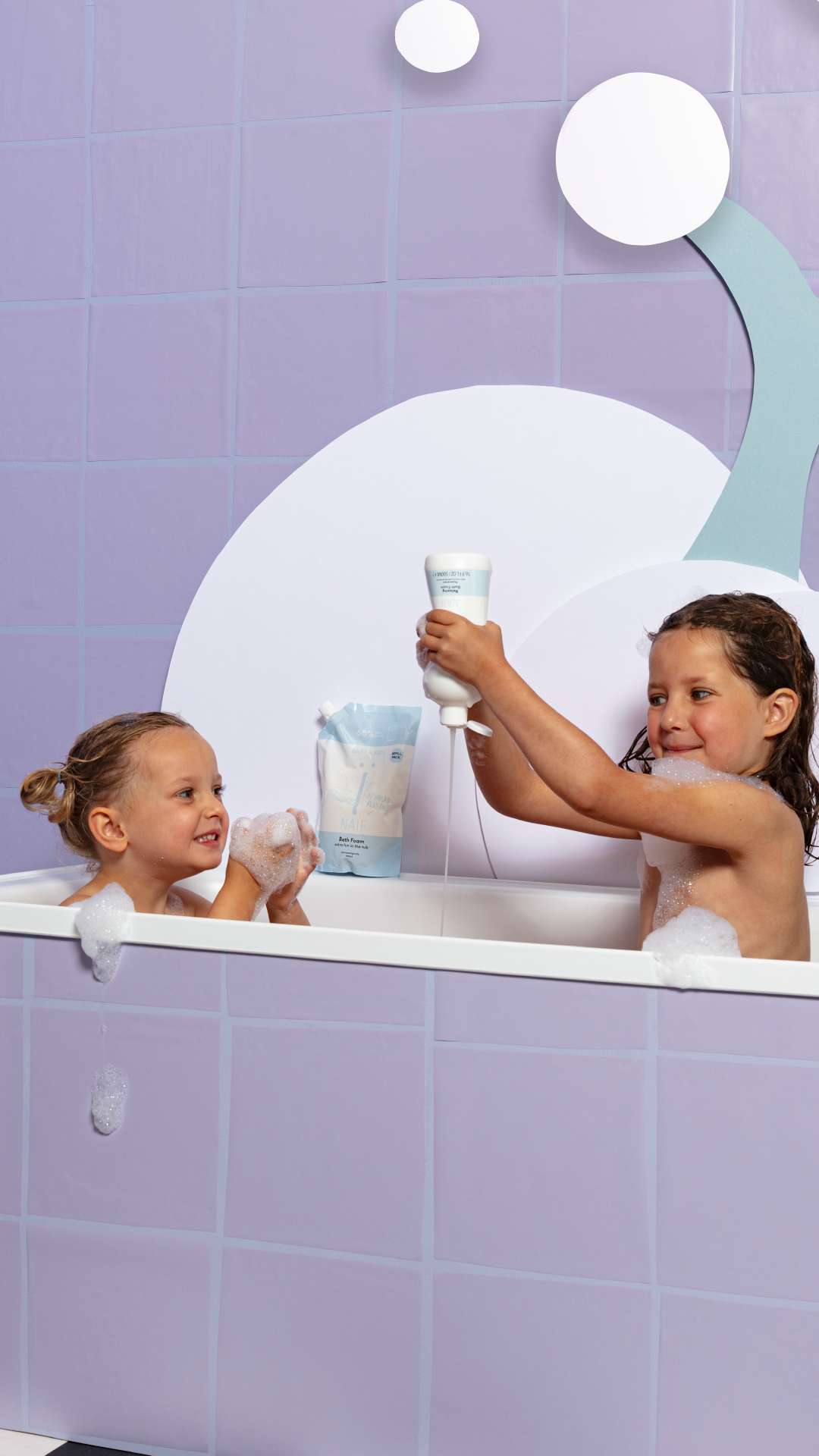 Pflegender Badeschaum für Baby & Kind (500ml)