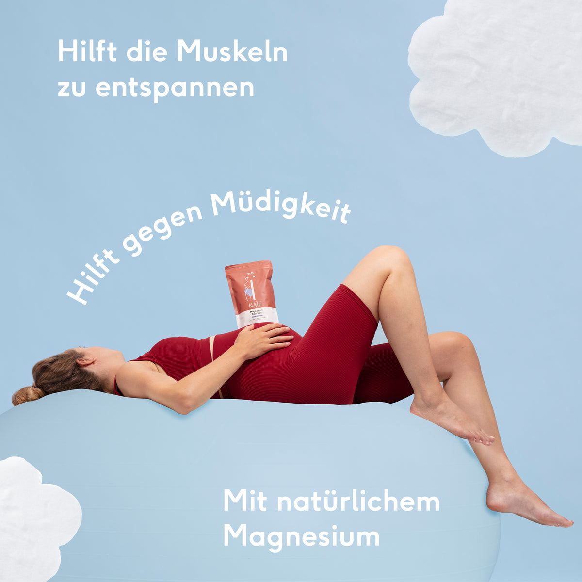 Magnesium-Badesalz für Schwangere (500g)