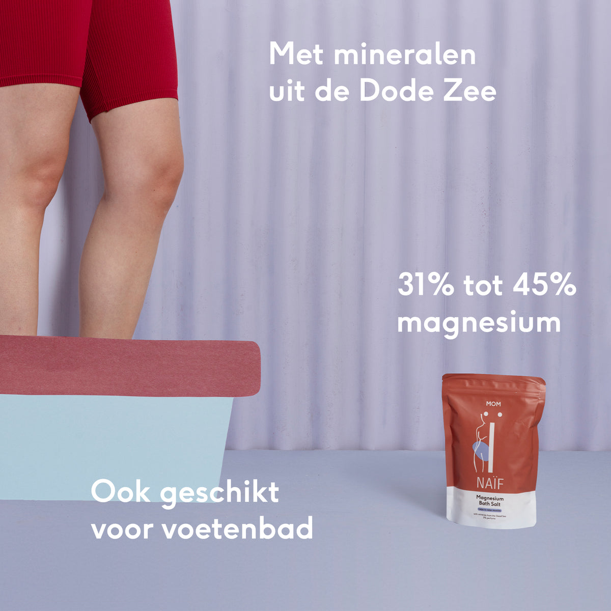 Magnesium Badzout Zwangerschap 500gr