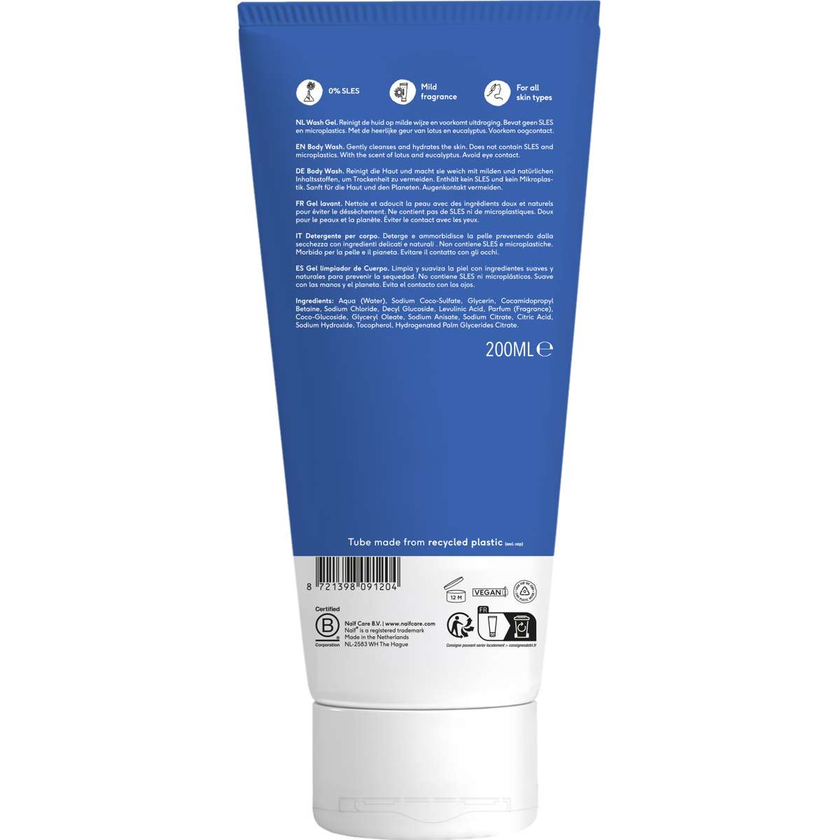 Wasgel Volwassenen 200ml