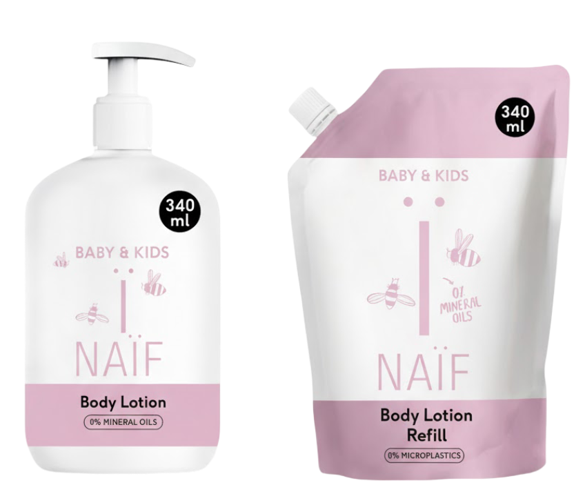 Vorteilsset Pflegende Bodylotion (Pumpflasche) & Nachfüllpackung (je 340ml)
