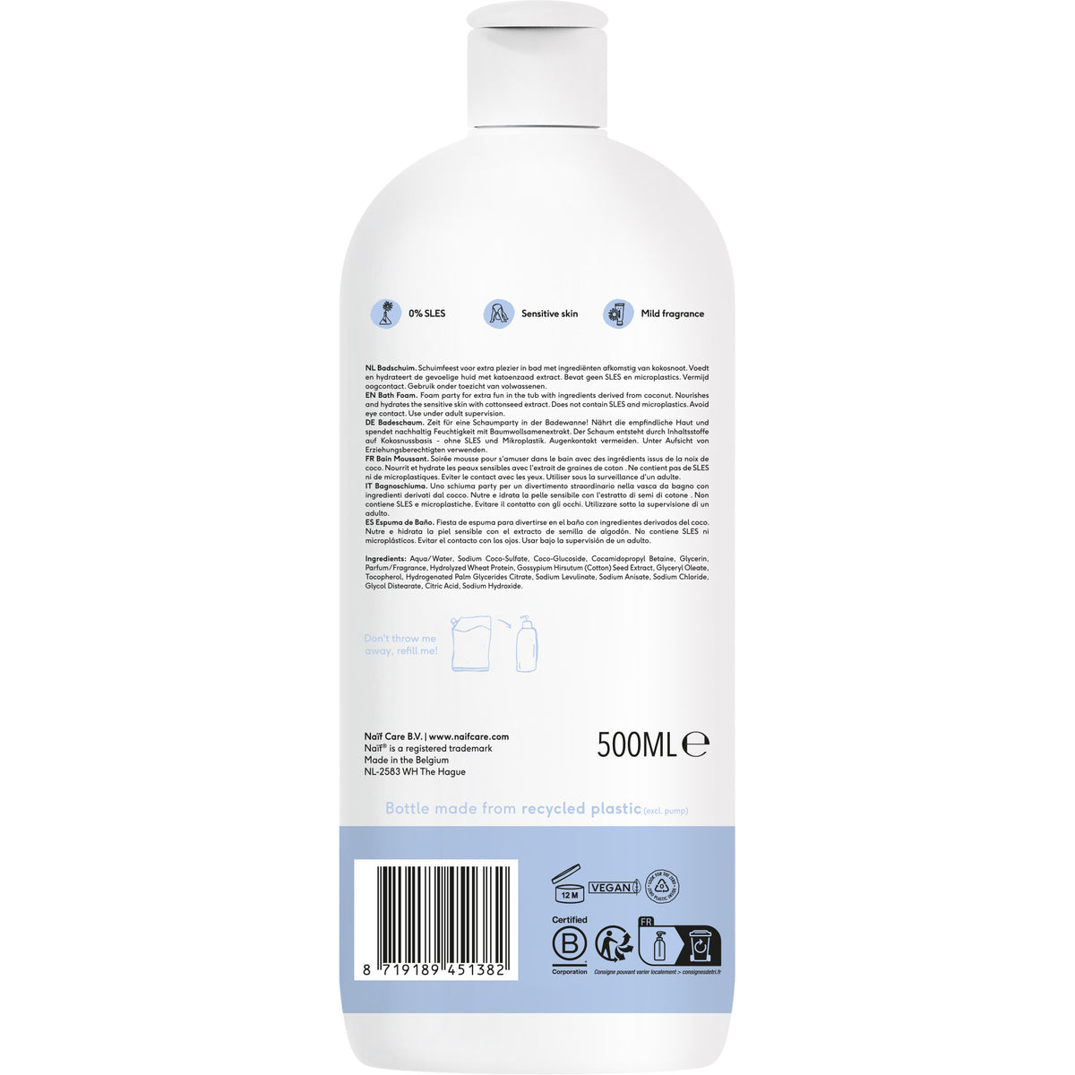 Badschuim Baby & Kids 500ml