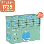 Plastic Free Baby Wipes for Baby & Kids 32 pack