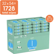 Plastic Free Baby Wipes for Baby & Kids 32 pack