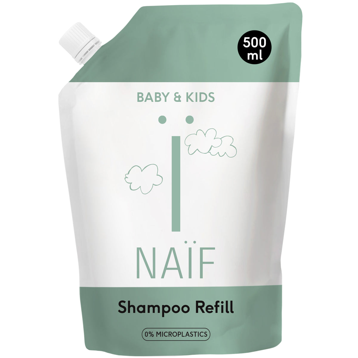 Shampoo-Nachfüllpackung für Babys & Kinder (500ml)