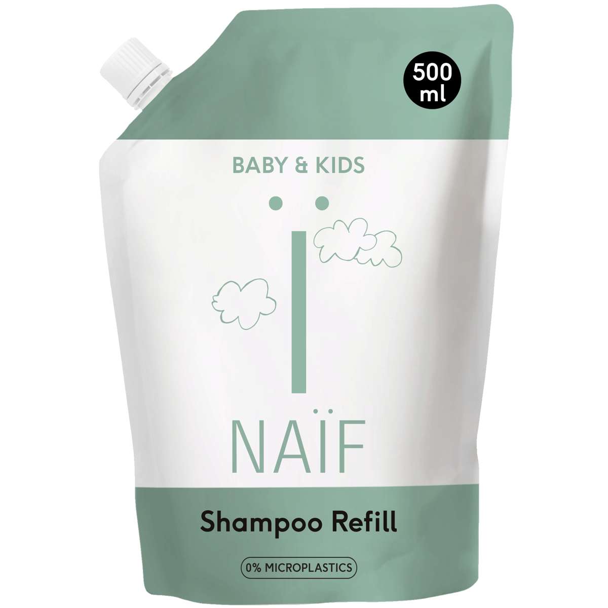 Shampoo-Nachfüllpackung für Babys & Kinder (500ml)