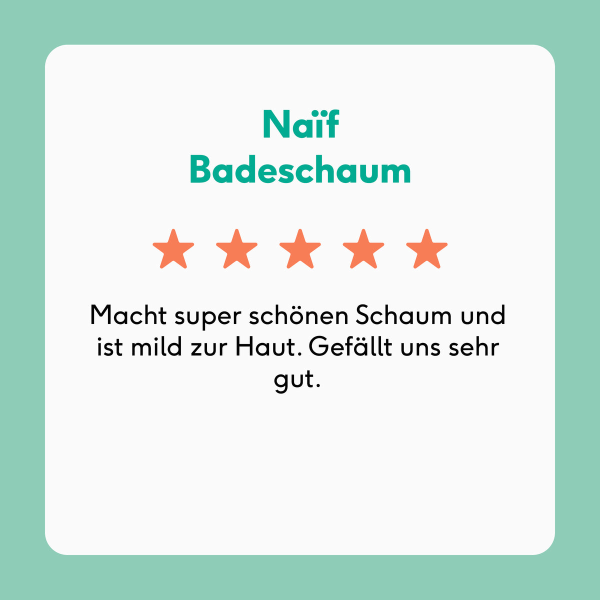 Nachfüllpackung Badeschaum für Babys & Kinder (500ml)