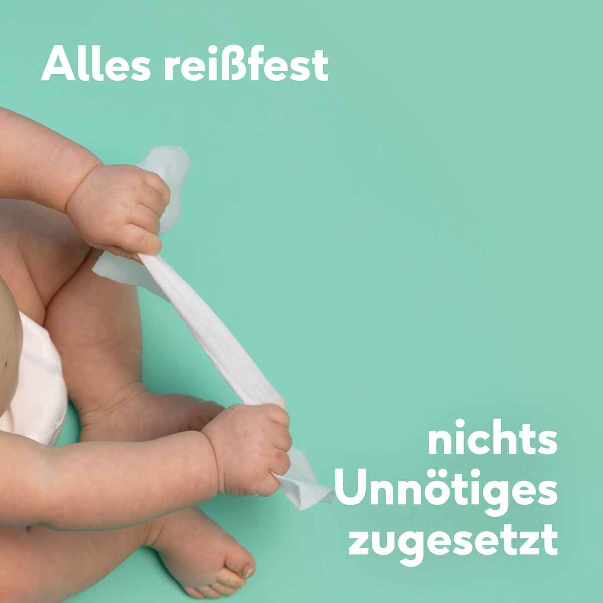 Plastikfreie Lotion-Feuchttücher für Babys & Kinder (3er-Pack)