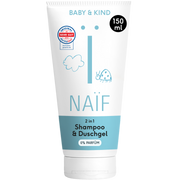 2 in 1 Shampoo & Duschgel für Babys & Kinder (0% Parfüm, 150ml)