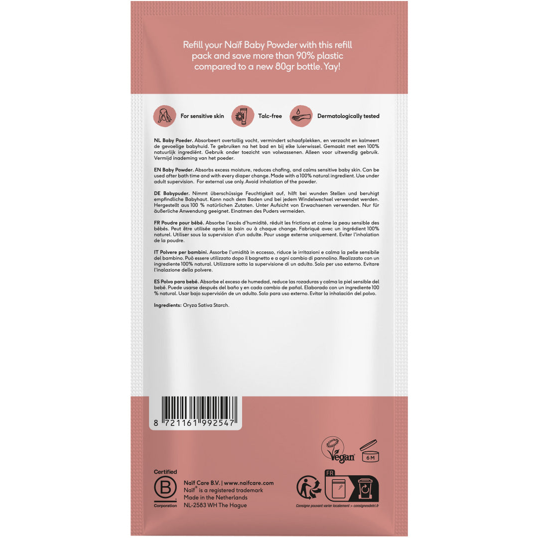 Baby Powder Refill Pack Baby & Kids 80g