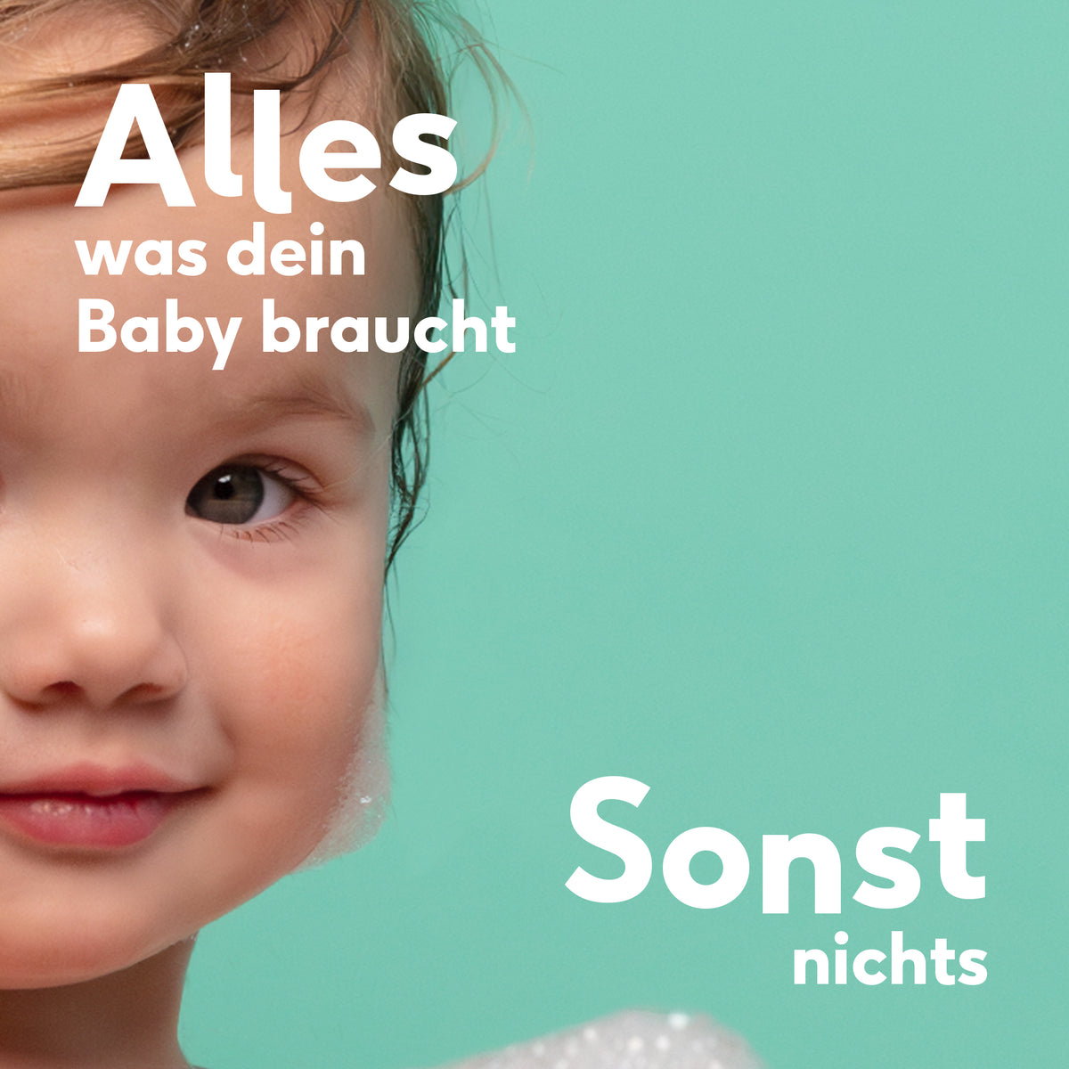 2 in 1 Shampoo & Duschgel, Nachfüllpackung für Babys & Kinder (0% Parfüm, 500ml)