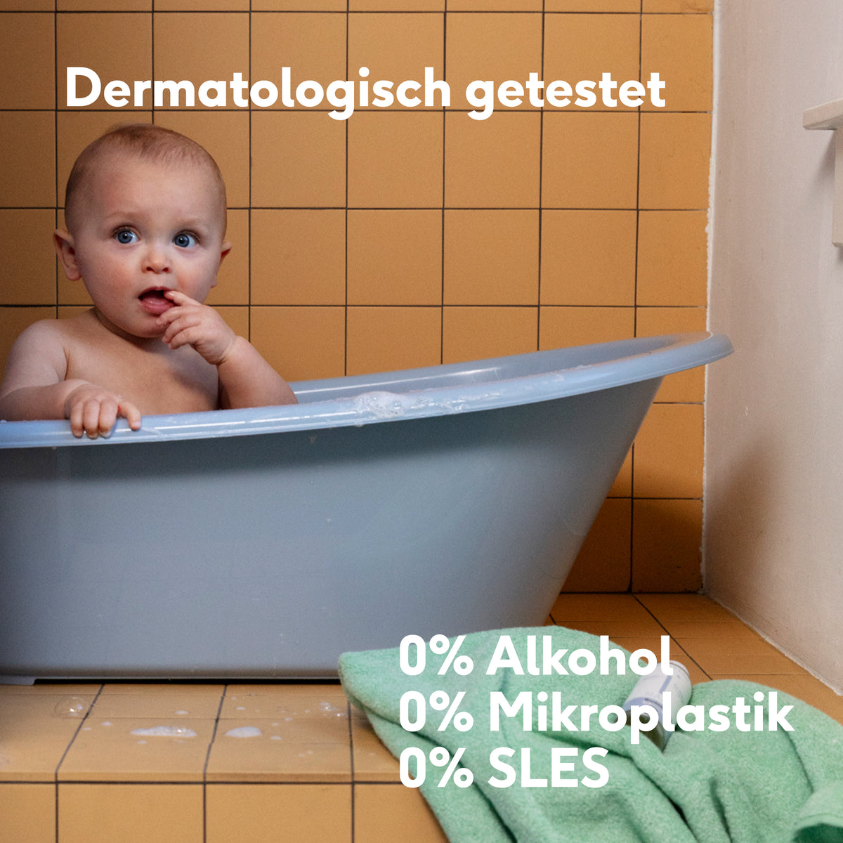 2 in 1 Shampoo & Duschgel, Nachfüllpackung für Babys & Kinder (0% Parfüm, 500ml)