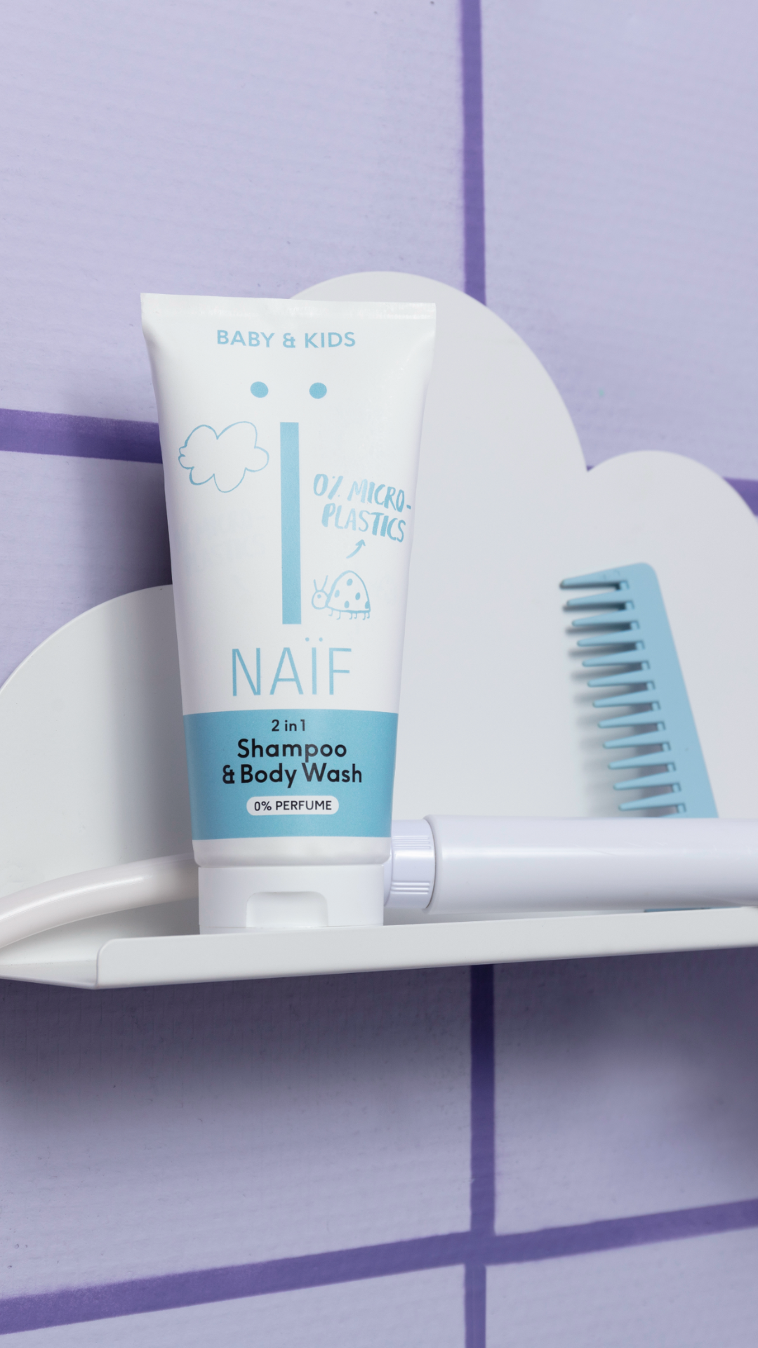 2-in-1 Shampoo & Body Wash 0% Parfum voor Baby & Kids 200ml 