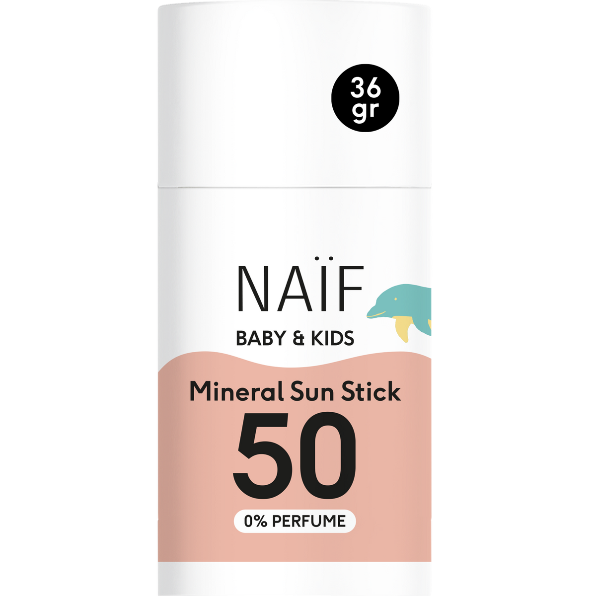Mineralischer Sonnenschutzstick für Baby & Kind, 0% Parfüm (LSF 50, 36g)