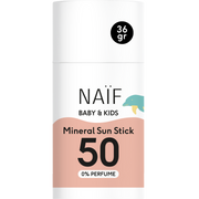 Mineralischer Sonnenschutzstick für Baby & Kind, 0% Parfüm (LSF 50, 36g)