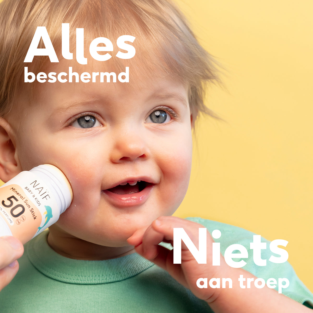 Mineralischer Sonnenschutzstick für Baby & Kind, 0% Parfüm (LSF 50, 36g)