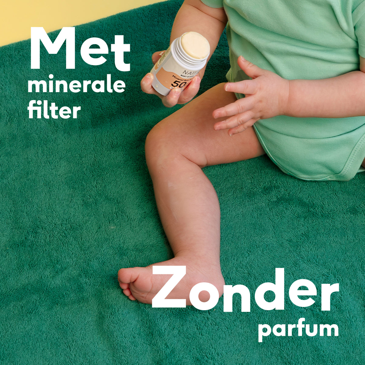 Mineralischer Sonnenschutzstick für Baby & Kind, 0% Parfüm (LSF 50, 36g)