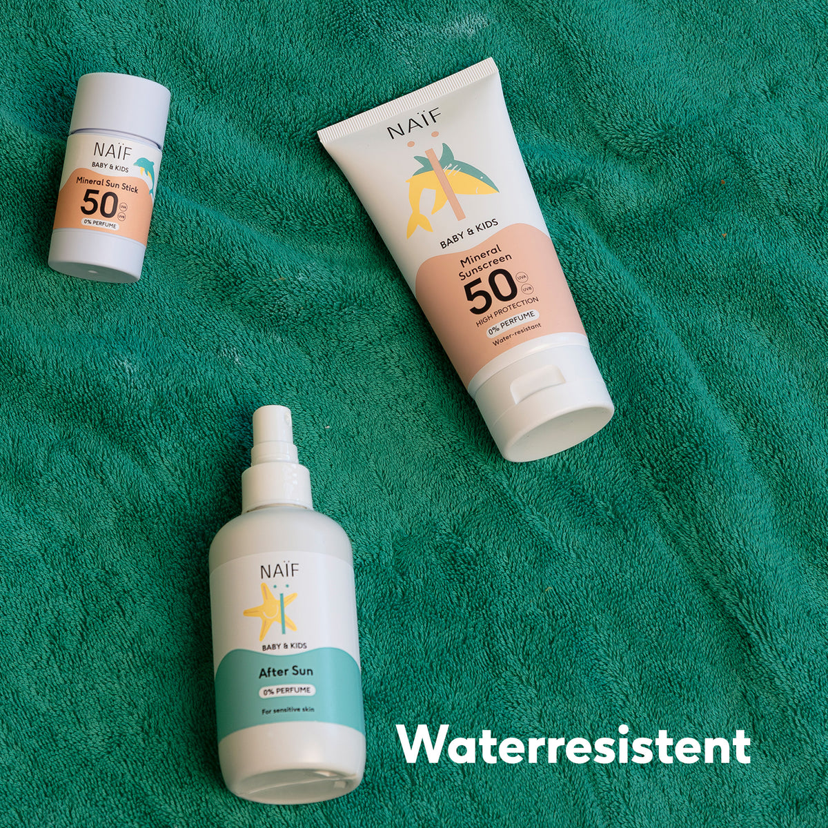 Mineralischer Sonnenschutzstick für Baby & Kind, 0% Parfüm (LSF 50, 36g)
