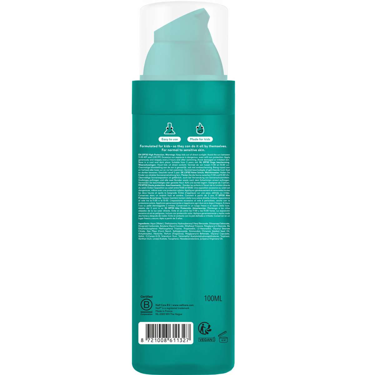 Sonnencreme für Kinder mit LSF 50 (100ml)