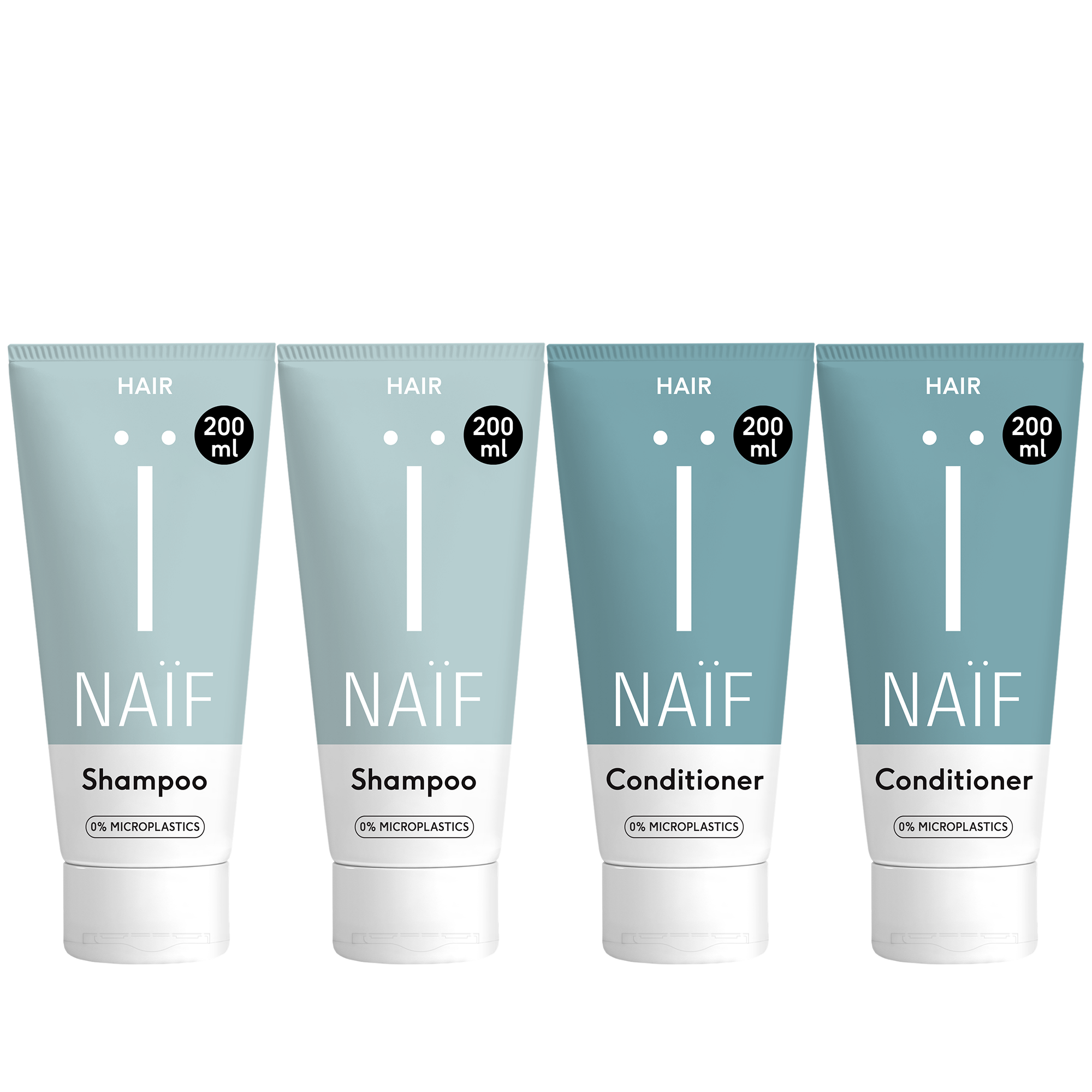 4er Pack Shampoo + Conditioner