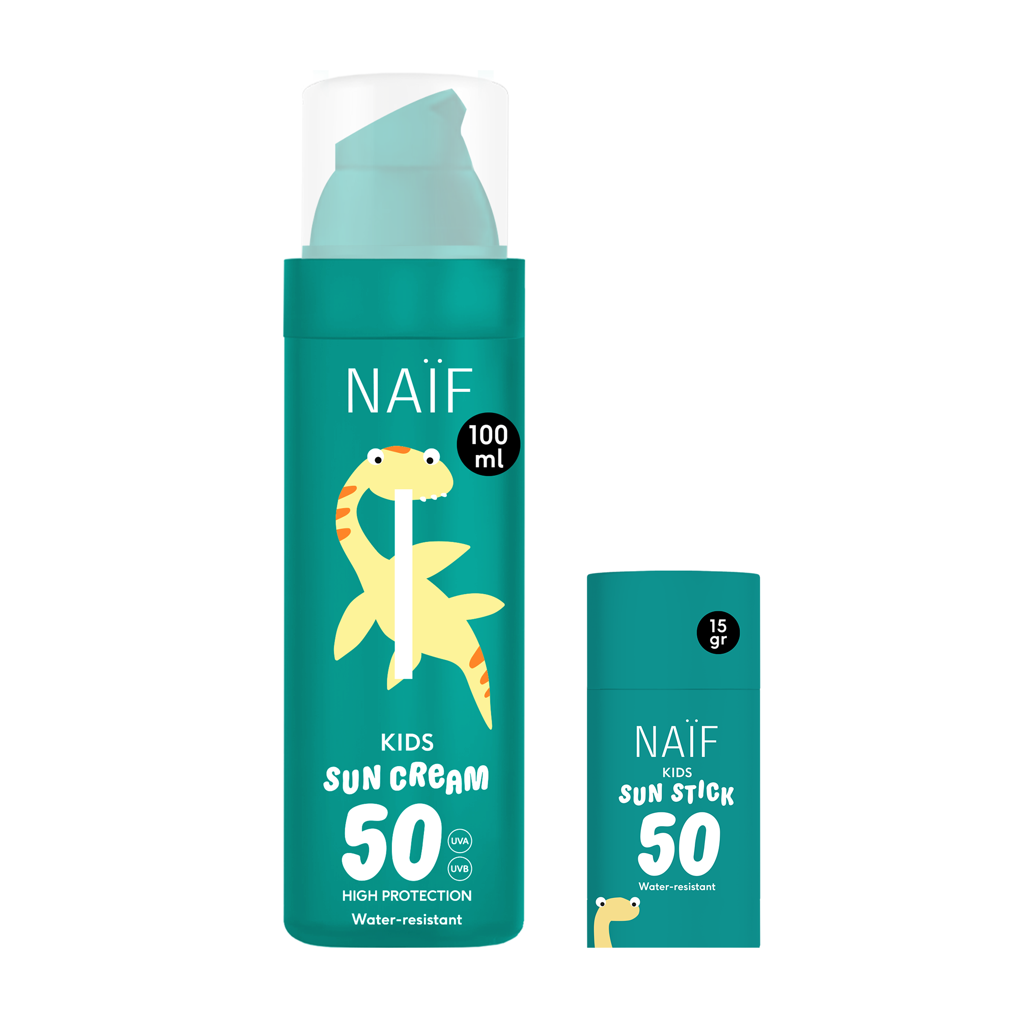 Voordeelset Kids Zonnebrandcrème en Stick SPF50