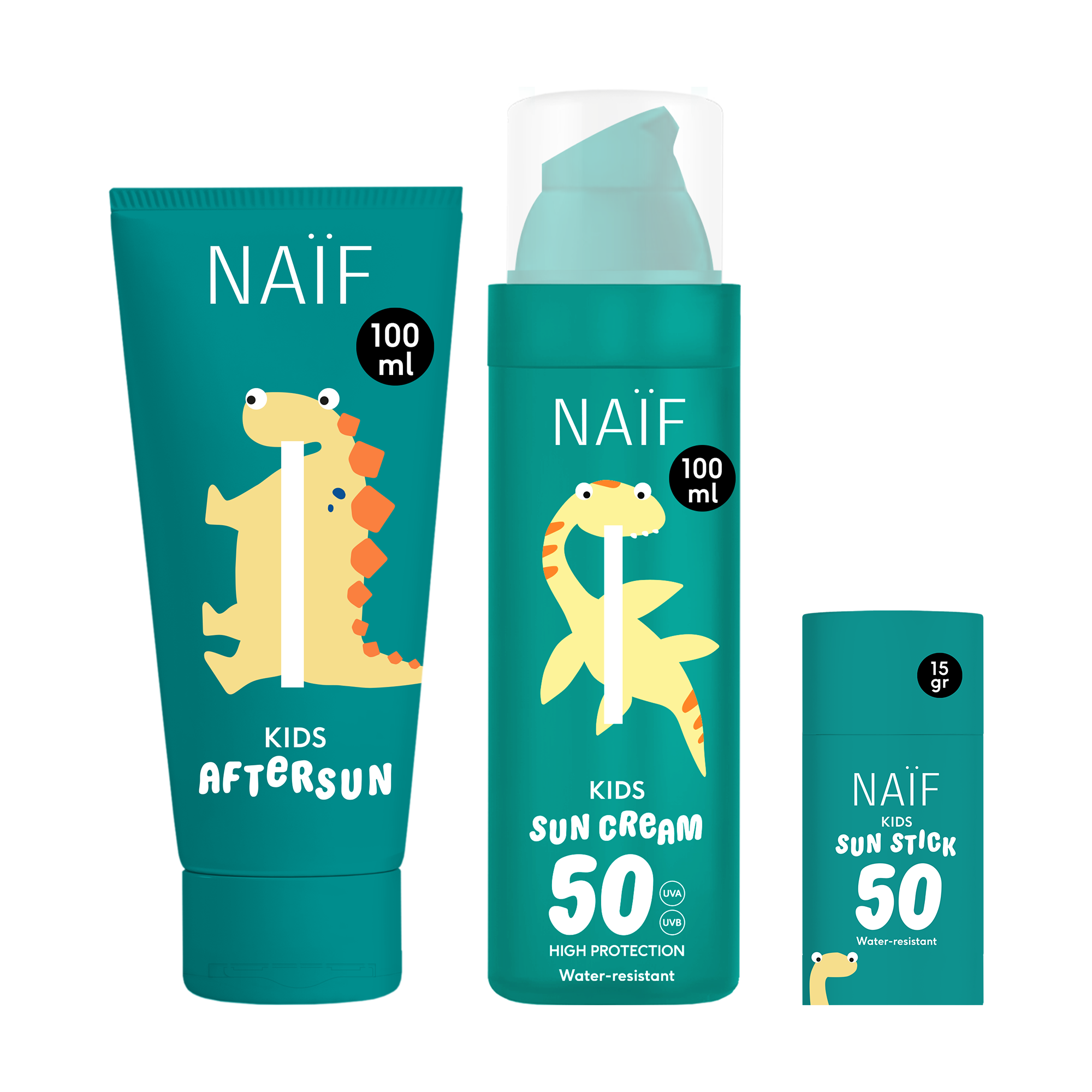 Voordeelset Kids Zonnebrand & Aftersun SPF50