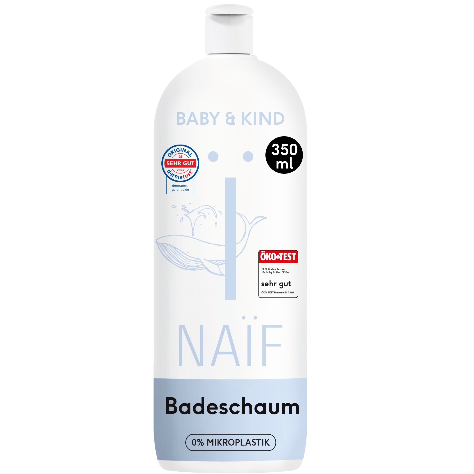 Pflegender Badeschaum für Baby & Kids (350ml)
