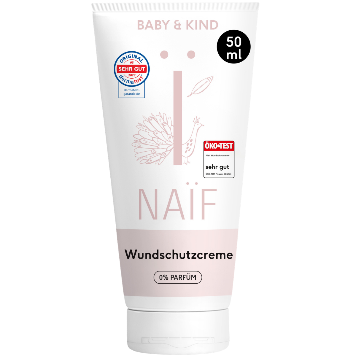 Wundschutzcreme (0% Parfüm) für Baby & Kind (50ml)