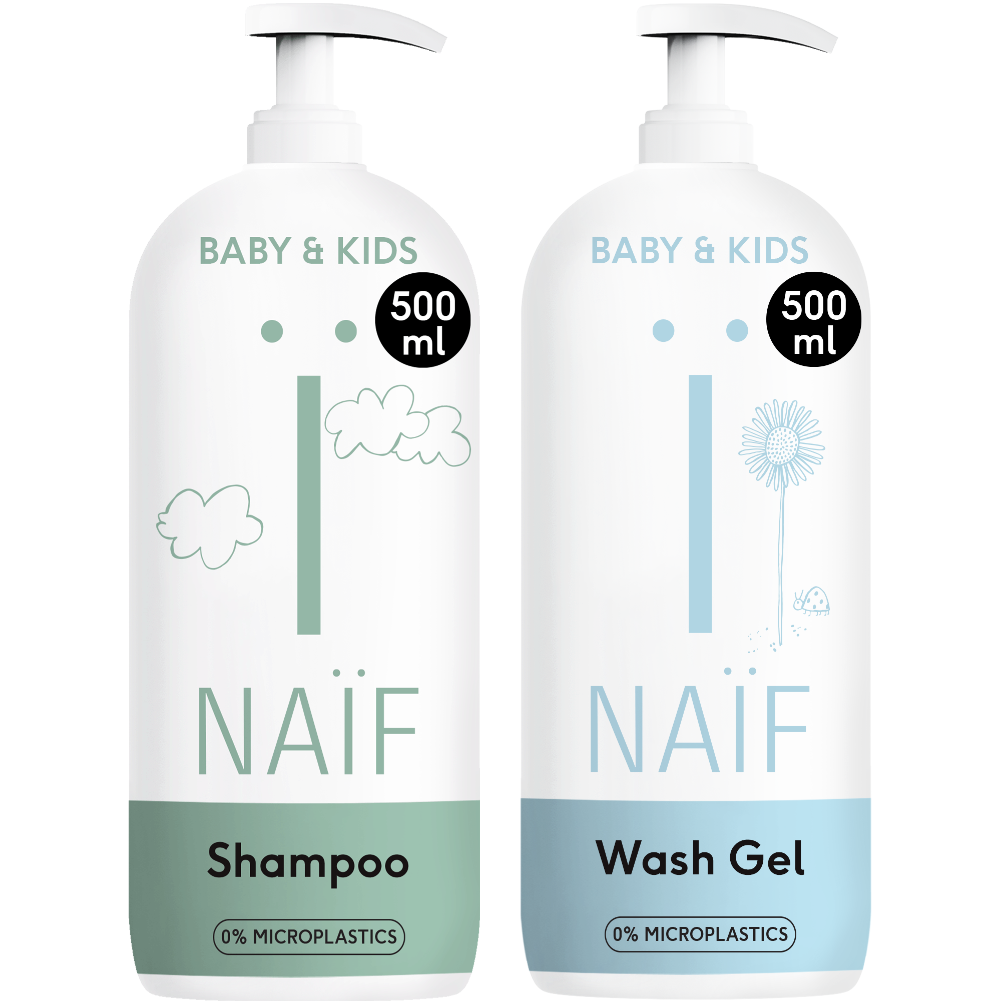 Shampoo & Waschgel Baby & Kind Pumpenspender 500ml