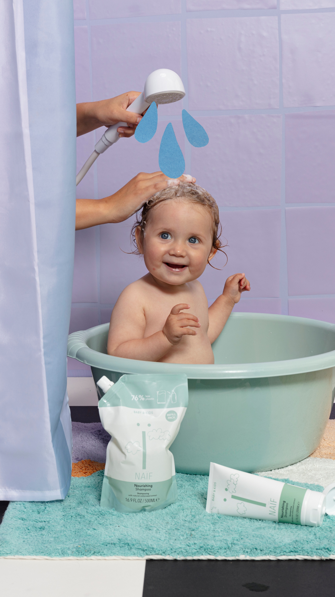 Pflegendes Shampoo für Baby & Kind (700ml)