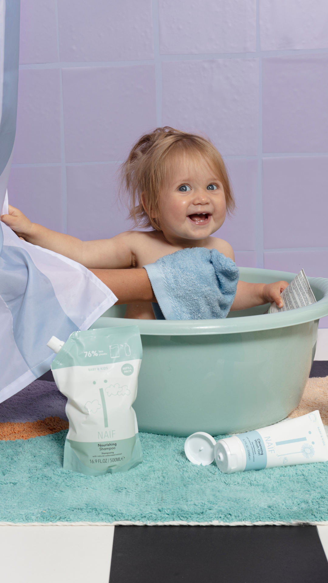 Reinigendes Duschgel für Baby & Kind 700ml