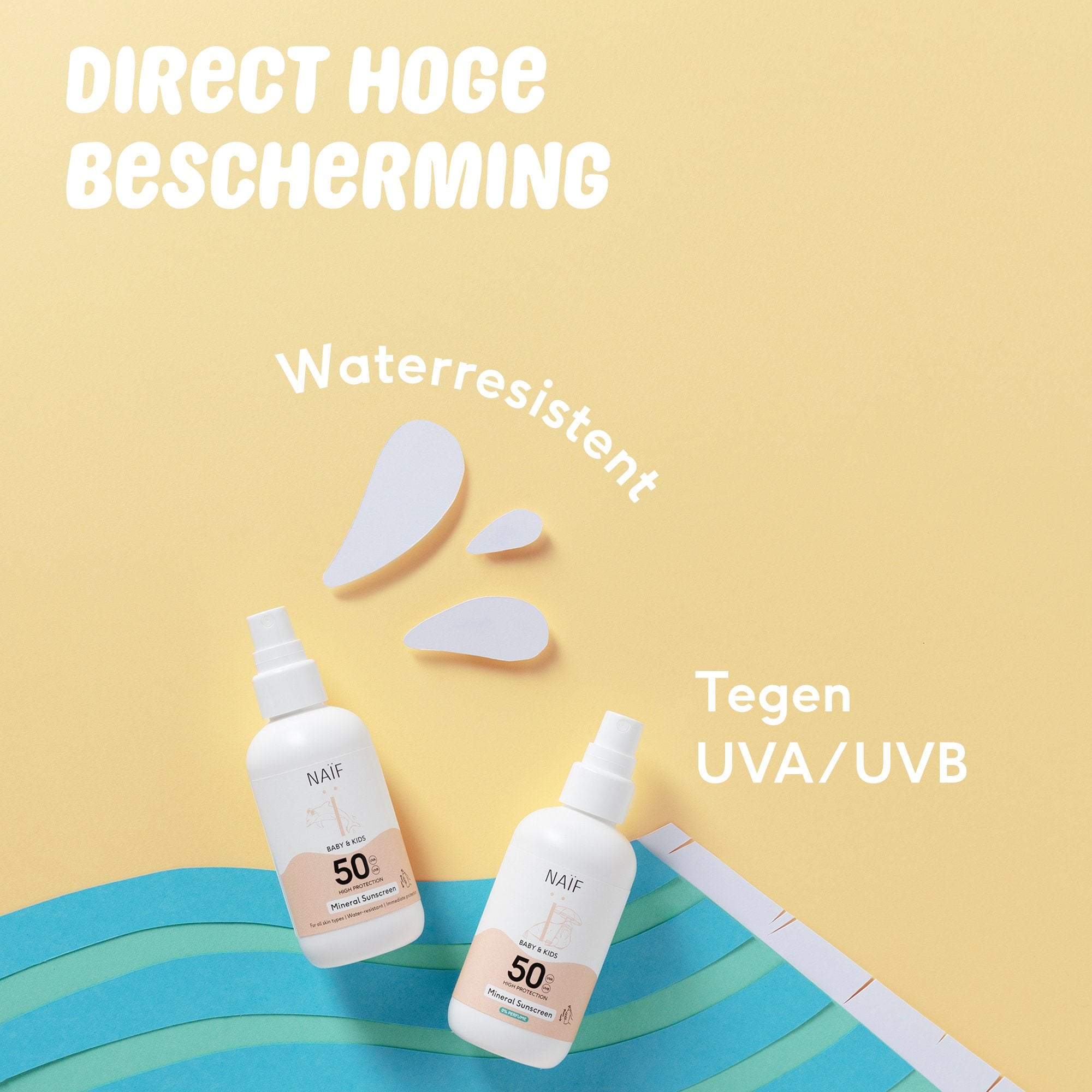 Mineralisches Sonnenschutzspray für Baby & Kind, 0% Parfüm (LSF 50, 100ml)