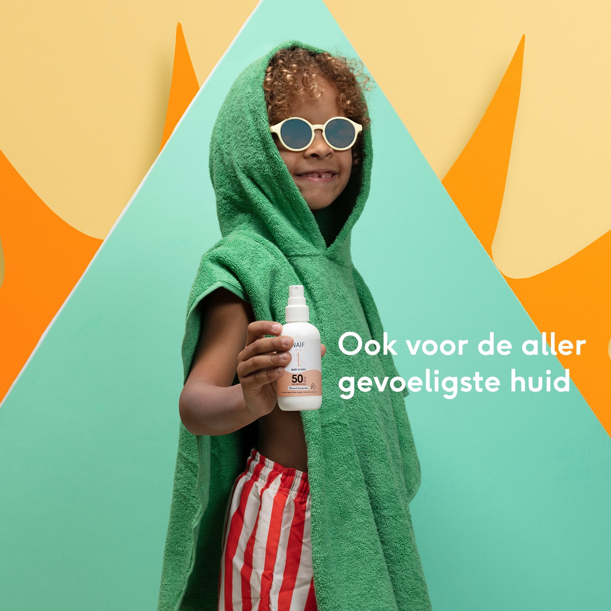 Mineralisches Sonnenschutzspray für Baby & Kind, 0% Parfüm (LSF 50, 100ml)