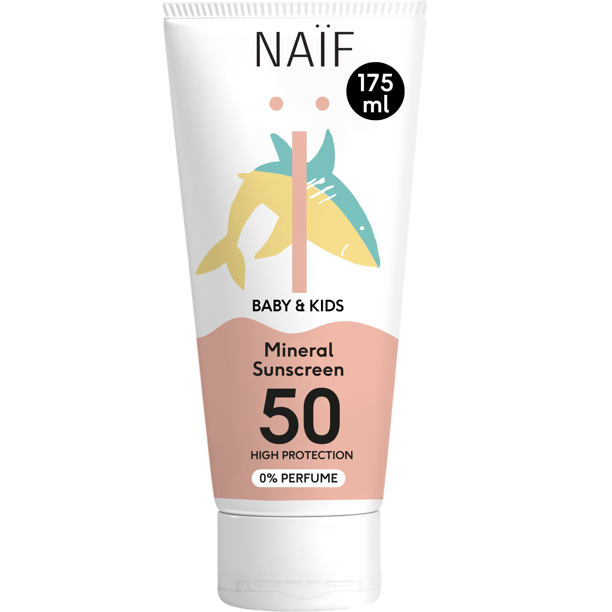 Mineralische Sonnencreme für Baby & Kind, 0% Parfüm (LSF 50, 175ml)